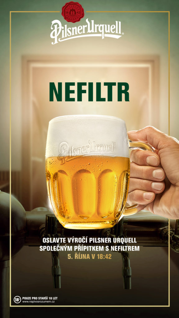 NEFILTR JE ZPĚT oslavte výročí Pilsner Urquell společným přípitkem s nefiltrem 5.října 2024 v 18:42 DALIBORKA JE TU PRO VÁS